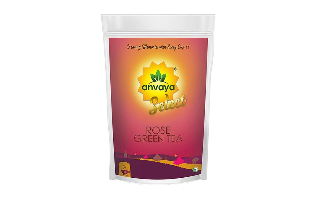 Anvaya Select Rose Green Tea    Pack  75 grams